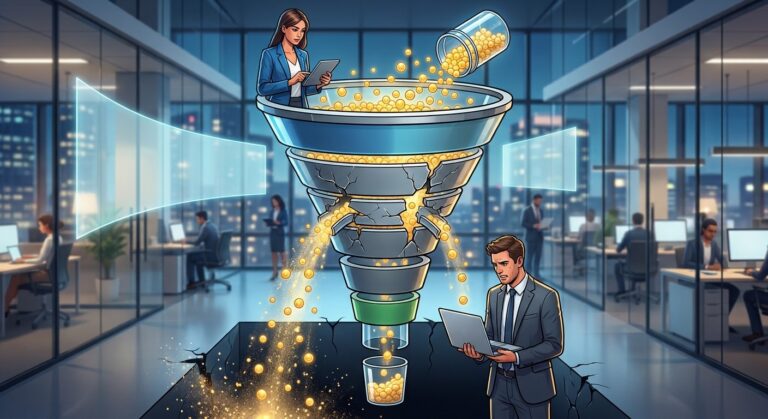 Vazamento de Pipeline: como identificar perdas entre Marketing e Vendas