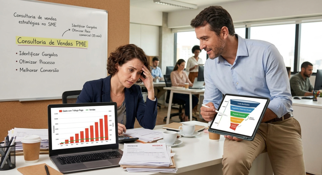 consultoria de vendas PME
