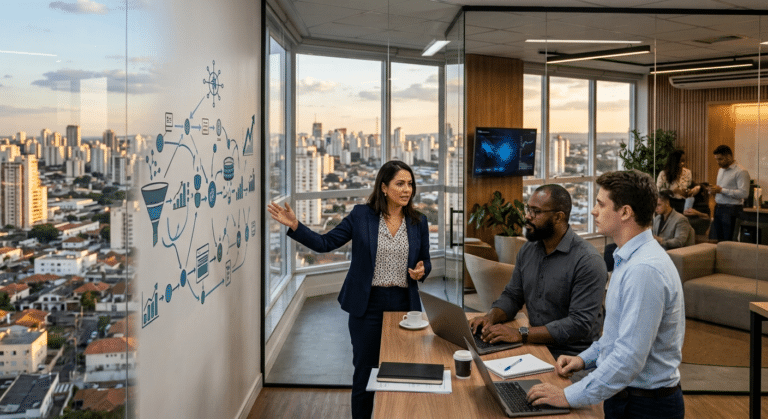 RevOps em Campinas: Como Organizar a Arquitetura de Receita em Scale-ups e B2B SaaS