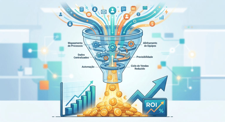 ROI de RevOps: retorno financeiro de processo comercial padronizado